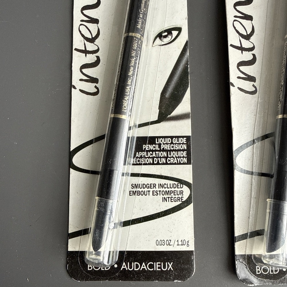 Lot x 2 L'Oreal Paris Extra Intense Liquid Eyeliner Pencil, # 798 Black - Picture 3 of 5